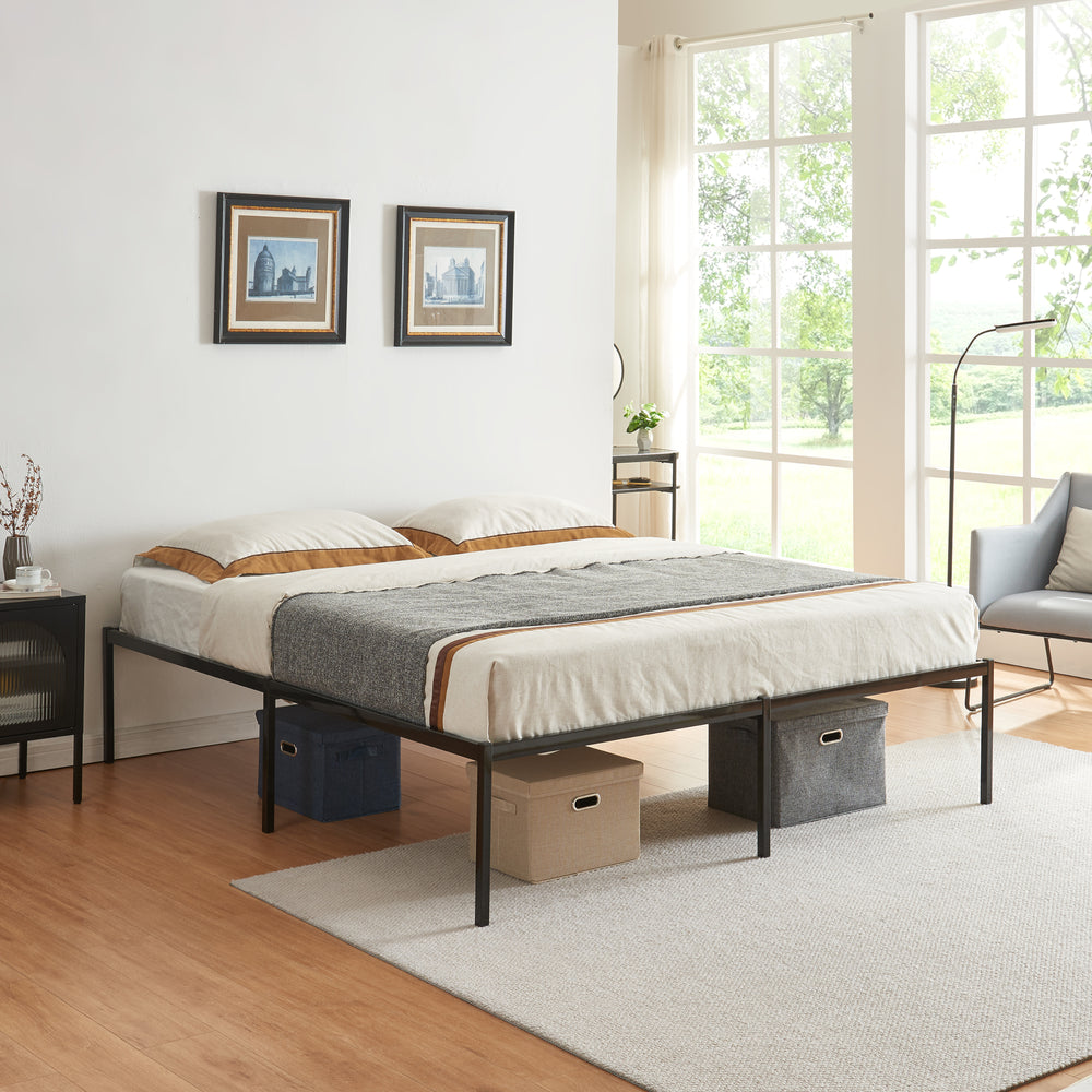 Metallbett Vårdö [en.casa]