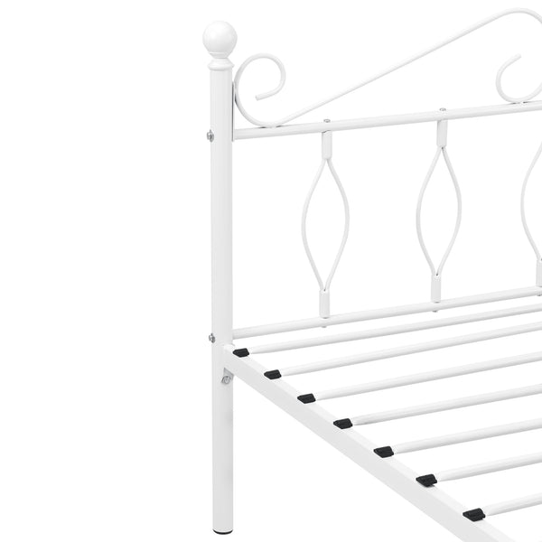 Metallbett Apolda bis 300kg versch. Größen Weiß [en.casa]