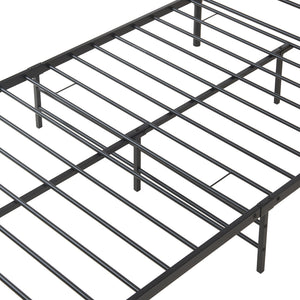 Metallbett Florenz 120x200 cm mit/ohne Kaltschaummatratze versch. Farben [en.casa]