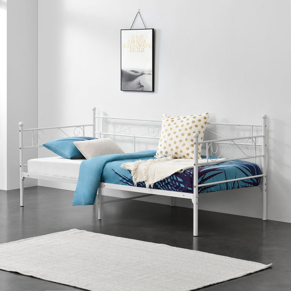 Metallbett Kerava 90x200 cm in versch. Farben en.casa