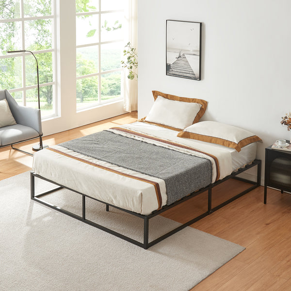 Metallbett Kreta in versch. Farben und Größen [en.casa]