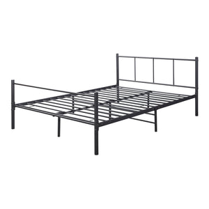 Metallbett Laos Schwarz in versch. Größen [en.casa]