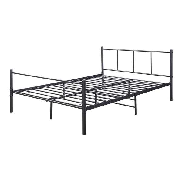 Metallbett Laos Schwarz in versch. Größen [en.casa]