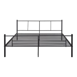 Metallbett Laos in versch. Größen Schwarz [en.casa]