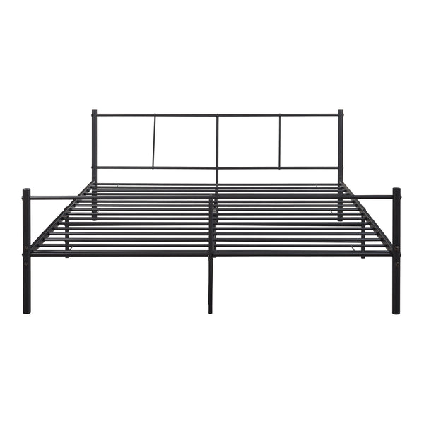 Metallbett Laos in versch. Größen Schwarz [en.casa]