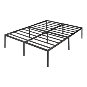 Metallbett Vårdö mit Matratze [en.casa]