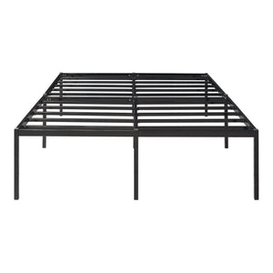 Metallbett Vårdö mit Matratze [en.casa]