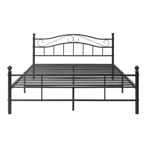 Metallbett Florenz mit Matratze [en.casa]