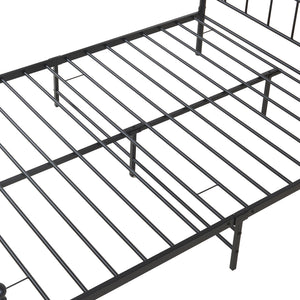 Metallbett Florenz mit Matratze [en.casa]