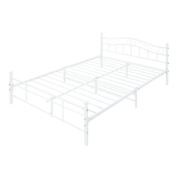 Metallbett Florenz mit Matratze [en.casa]