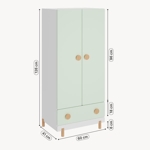 Kinderkleiderschrank Vaarentaa [en.casa]