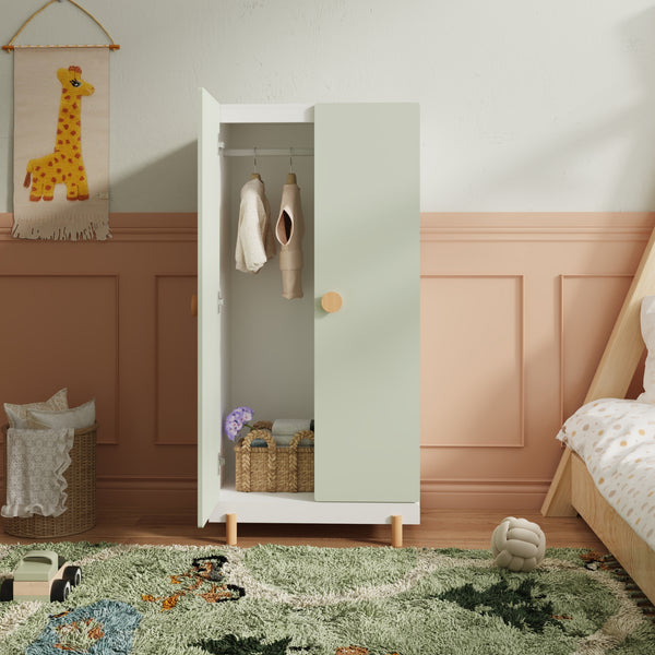 Kinderkleiderschrank Vaarentaa [en.casa]