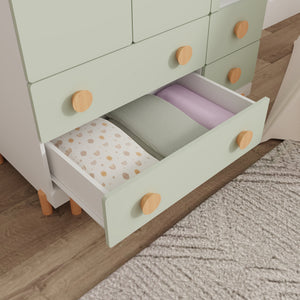 Kinderkleiderschrank Vaarentaa [en.casa]