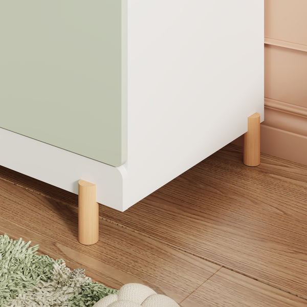 Kinderkleiderschrank Vaarentaa [en.casa]