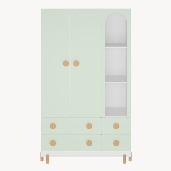 Kinderkleiderschrank Vaarentaa [en.casa]