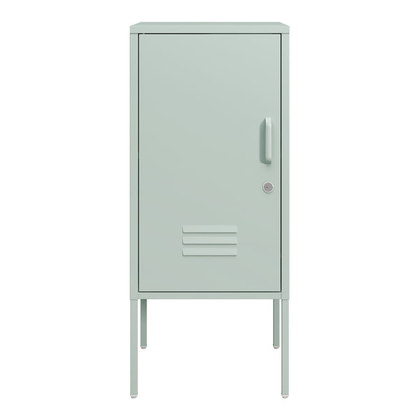 Nachtschrank Hausjärvi 82x35x35 cm Stahl [en.casa]