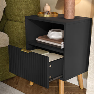Nachttisch Nand 1 Schublade 1 Fach [en.casa]