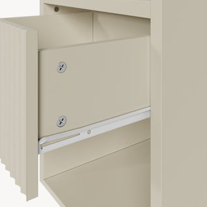 Nachttisch Nand 1 Schublade 1 unteres Fach [en.casa]