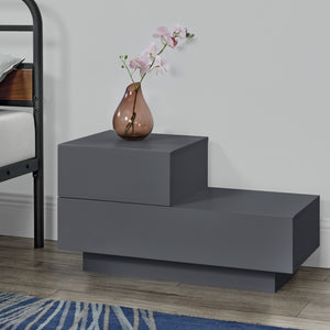 Beistelltisch Sebokeng Links 38x70x35 cm in versch. Farben en.casa