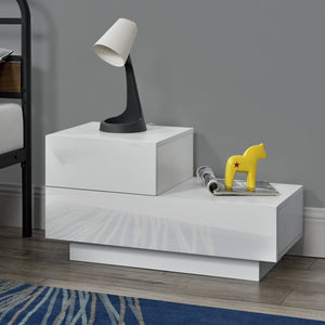 Beistelltisch Sebokeng Links 38x70x35 cm in versch. Farben en.casa