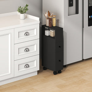 Nischenschrank auf Rollen Broreynna 66x15x33 cm [en.casa]