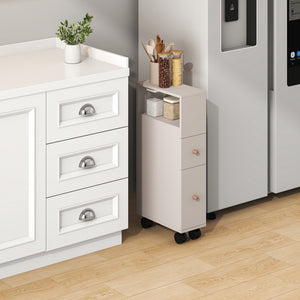 Nischenschrank auf Rollen Broreynna 66x15x33 cm [en.casa]