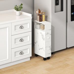 Nischenschrank auf Rollen Broreynna 66x15x33 cm [en.casa]
