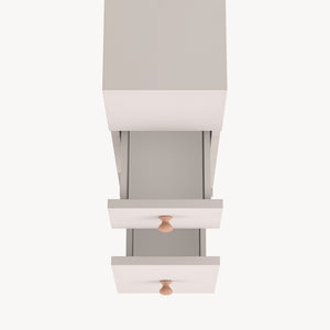 Nischenschrank auf Rollen Broreynna 66x15x33 cm [en.casa]