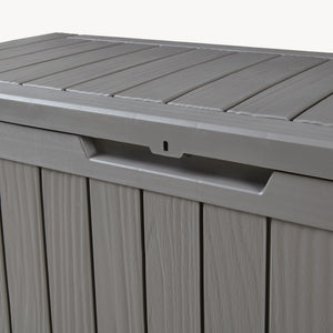 Outdoor-Aufbewahrungsbox Vades 117x47x59 cm [casa.pro]