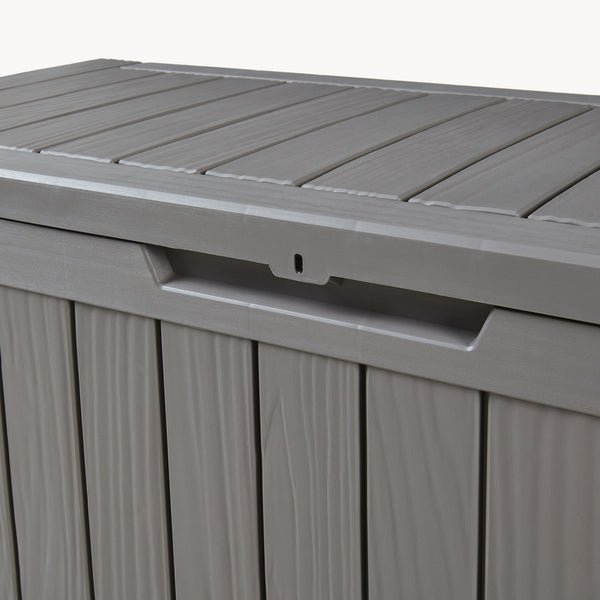Outdoor-Aufbewahrungsbox Vades 117x47x59 cm [casa.pro]