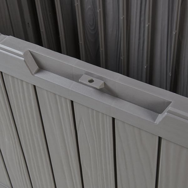 Outdoor-Aufbewahrungsbox Vades 117x47x59 cm [casa.pro]