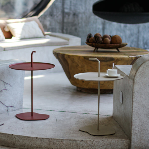Outdoor-Metalltisch Calimera 56,5 x Ø 38 cm [casa.pro]