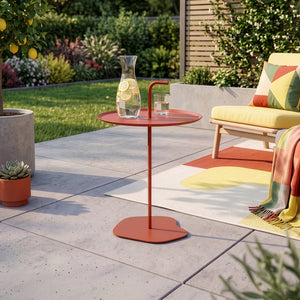 Outdoor-Metalltisch Calimera 57 x Ø38 cm [casa.pro]