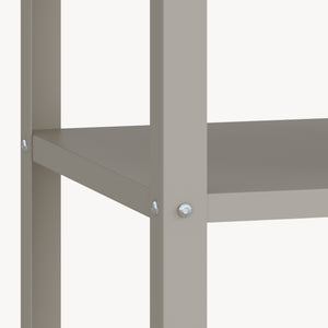 Outdoor Servierwagen Bolognano Stahl 81x50x50 cm [casa.pro]