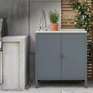 Outdoor Schrank Bolognano 92x80x50 cm [casa.pro]