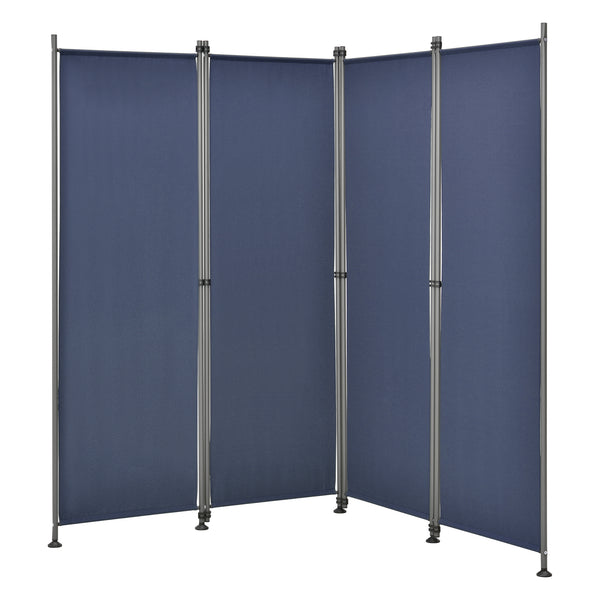 Trennwand Modica Outdoor 170x215 cm  vierteilig in versch. Farben pro.tec