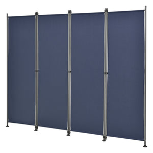 Trennwand Modica Outdoor 170x215 cm  vierteilig in versch. Farben pro.tec
