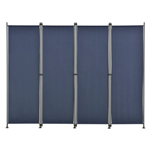Trennwand Modica Outdoor 170x215 cm  vierteilig in versch. Farben pro.tec
