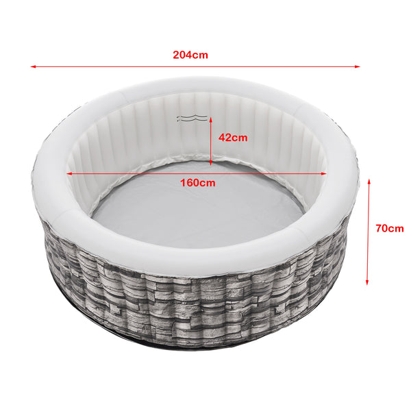Aufblasbarer Whirlpool Carosino [pro.tec]