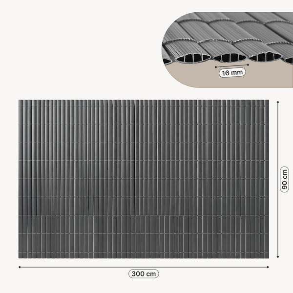 PVC Sichtschutzmatte Cefalu [casa.pro]
