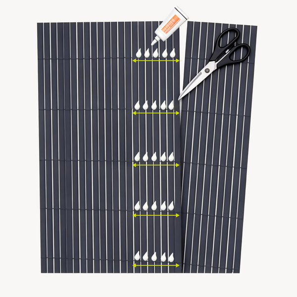 PVC Sichtschutzmatte Cefalu [casa.pro]