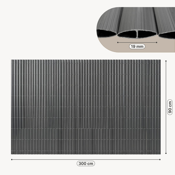 PVC Sichtschutzmatte Cefalu [casa.pro]