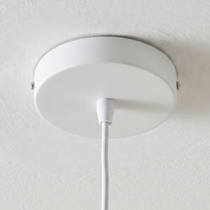 Hängeleuchte Kupimi Ø45 cm Beige [lux.pro]