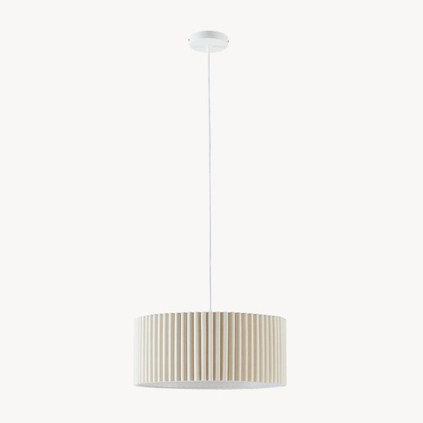 Hängeleuchte Kupimi Ø45 cm Beige [lux.pro]