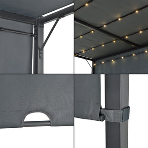 Pergola Fortaleza in versch. Farben und Größen [en.casa]