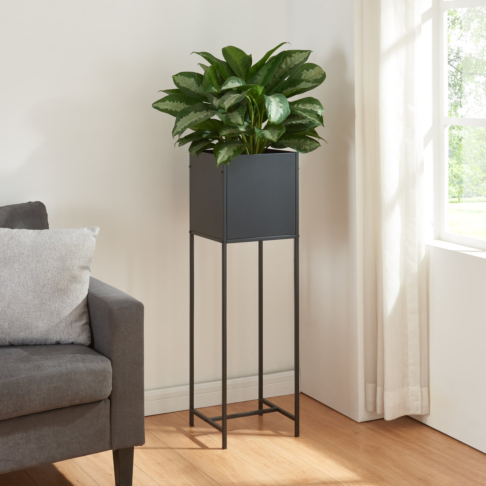 en.casa Pflanzenständer Porsgrunn – Modern fürs Wohnzimmer
