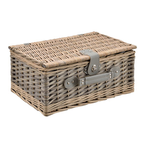 Picknickkorb mit Besteck-Set für 2/4 Personen in versch. Farben casa.pro