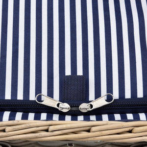 Picknickkorb mit Besteck-Set für 2/4 Personen in versch. Farben casa.pro