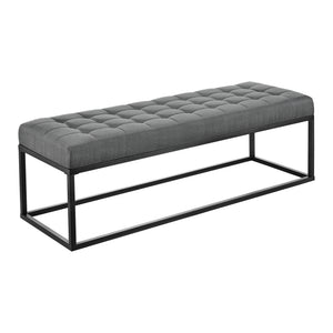 Polsterbank Salta Metall 120x40x38 cm in versch. Farben [pro.tec]