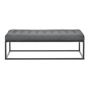 Polsterbank Salta Metall 120x40x38 cm in versch. Farben [pro.tec]